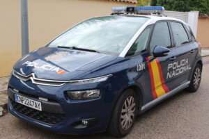 Coche patrulla de la Policía Nacional